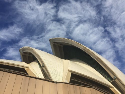 Architektūra, Stogas, Sidnėjus, Sidnėjaus Operos Rūmai