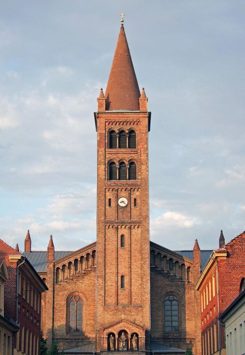 Architektūra, Pastatas, Petro Ir Pauliaus Bažnyčia, Potsdamas, Religija, Bokštas