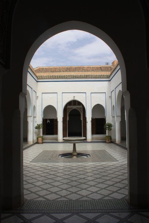 Architektūra, Lankas, Įvestis, Marroc, Afrika, Terasa