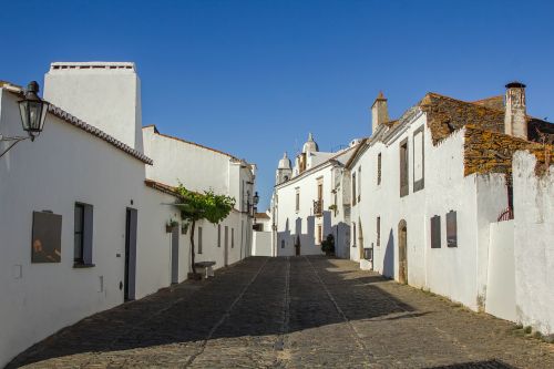 Architektūra, Pastatai, Gatvė, Monsarazas, Portugal