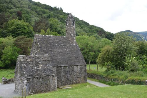 Architektūra, Glendalough, Airija, Bažnyčia, Viduramžiai