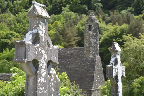 Architektūra, Akmeninis Kryžius, Glendalough, Airija, Bažnyčia, Viduramžiai