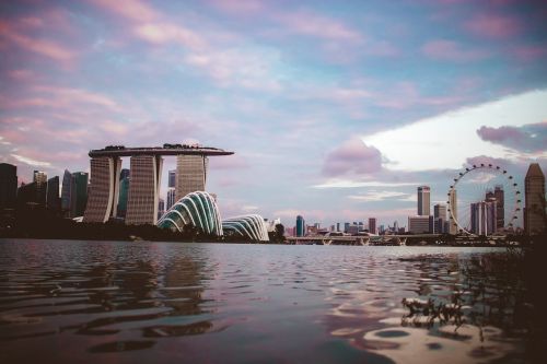 Architektūra, Pastatai, Infrastruktūra, Dangus, Dangoraižis, Bokštas, Kelionė Lauke, Vaizdas, Singapūras, Debesys