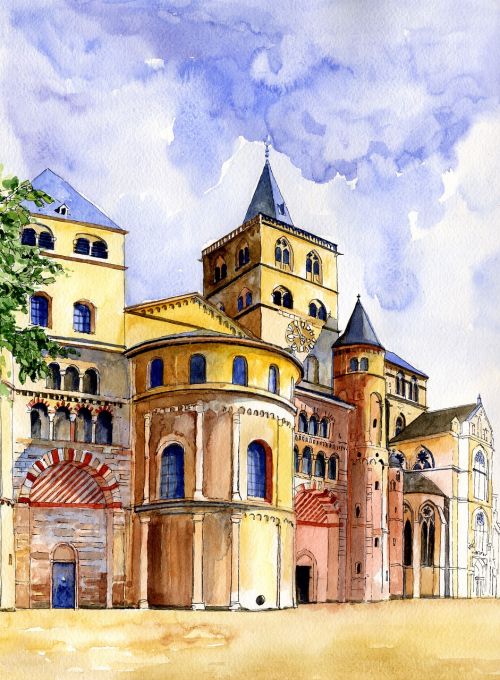 Architektūra, Vokietija, Trier, Bažnyčia