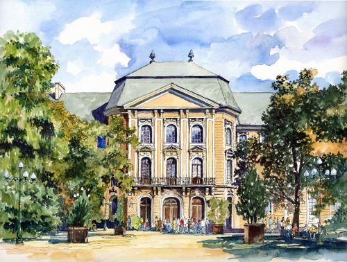 Architektūra, Vengrija, Eger, Universitetas