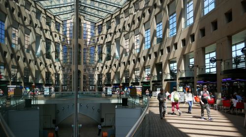 Architektūra, Biblioteka, Vankuveris, Atspindys, Simetrija