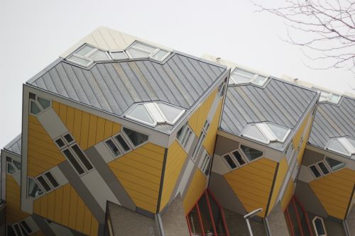 Architektūra, Pastatai, Rotterdam, Holland, Nyderlandai, Kelionė