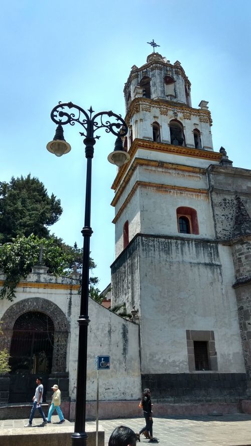 Architektūra, Akmuo, Šventykla, Meksika, Coyoacan, Kolonijinis