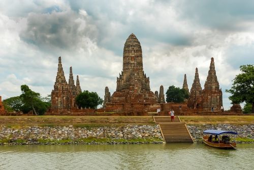 Architektūra, Kelionė, Dangus, Turizmas, Religija, Ayutthaya, Asija