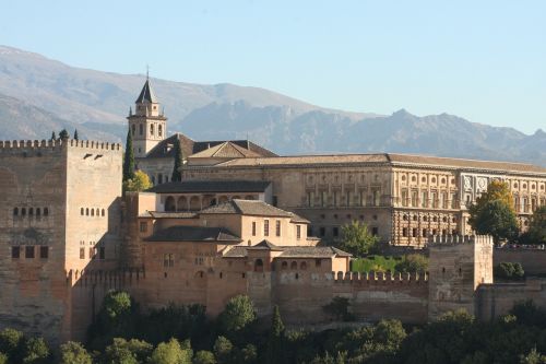 Architektūra, Senas, Kelionė, Miestas, Bažnyčia, Rūmai, Granada