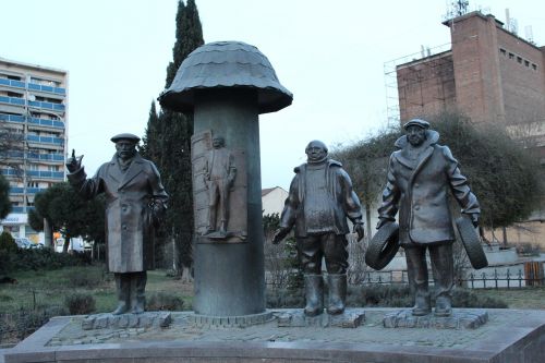 Architektūra,  Aktorių Skulptūra,  Tbilisis,  Statula,  Be Honoraro Mokesčio