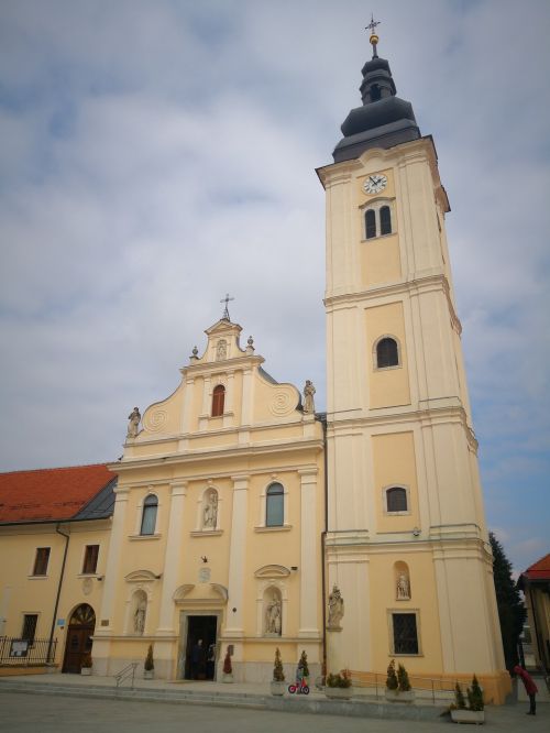 Architektūra,  Bažnyčia,  Religija,  Pastatas,  Kelionė,  Čakovec,  Međimurje,  Be Honoraro Mokesčio