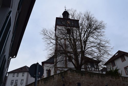 Architektūra,  Namas,  Statyba,  Lauke,  Metai,  Peterskirche,  Kirchheimbolanden,  Vokietija