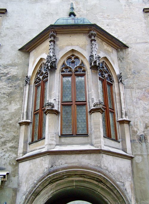 Architektūra,  Gotika,  Balkonas