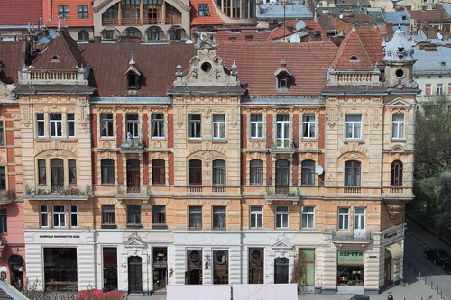 Architektūra,  Senas Namas,  Miesto Centras,  Ukraina,  Lviv Metropolis,  Statyba,  Gatvė,  Kelionė,  Stogas