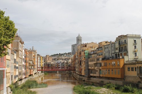 Architektūra,  Kelionė,  Metai,  Miestas,  Namas,  Girona,  Gerona,  Katalonija