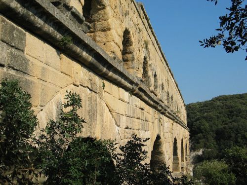 Architektūra, France, Akvedukas, Pont Du Gard