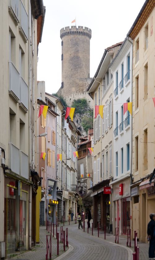 Architektūra, Viduramžių, Foix, Ariège