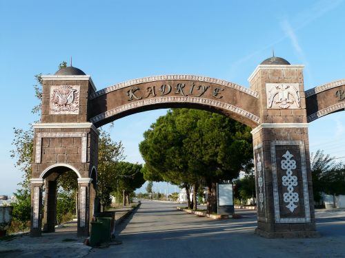 Arka, Rytietiškas, Arabiškas, Pastatas, Architektūra, Akmenys, Kadriye, Belek, Antalija, Turkų Riviera, Turkija
