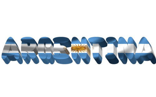 Argentina, Šalis, 3D, Vėliava