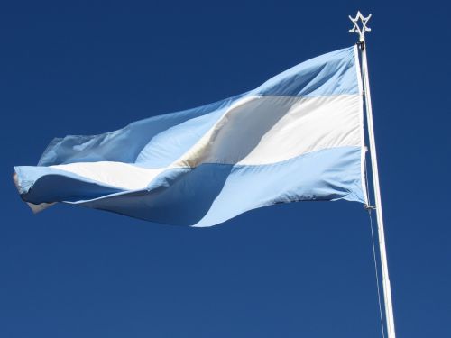 Argentinos Vėliava, Banga, Celeste, Tauta, Šalis, Albiceleste, Simbolis, Liepsna, Nacionalinis, Namai, Argentine, Dangus, Pietų Amerika
