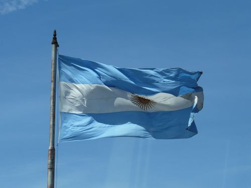 Argentinos Vėliava, Vėliava, Argentina