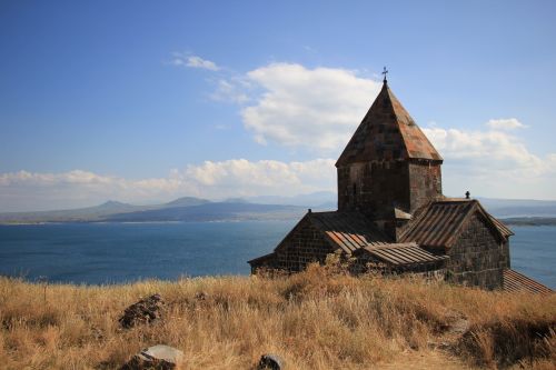Armėnija, Ežeras, Sevan, Vienuolynas