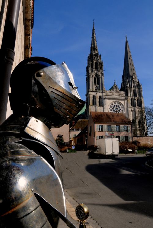 Šarvai, Viduramžių, Katedra, Chartres, France