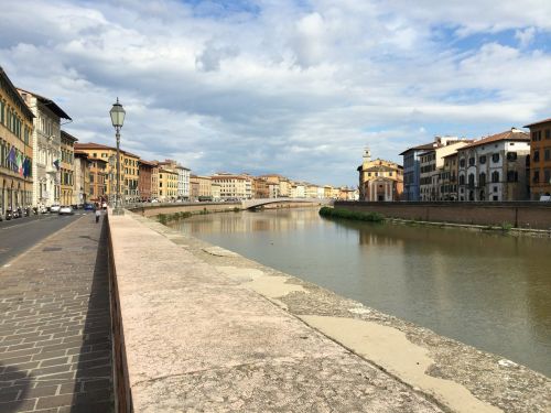 Arno, Pisa, Bankas, Italy