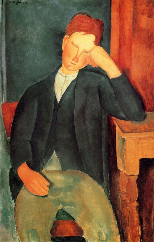 Menas, Klasikinis Meno Kūrinys, Modigliani, Valstiečių Berniukas