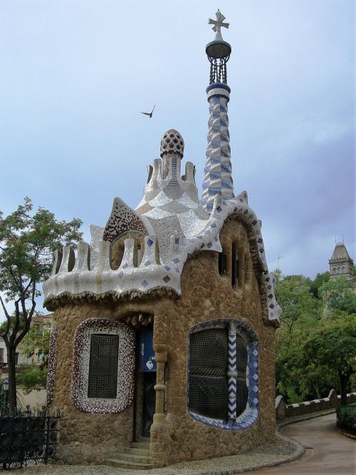 Menas, Gaudi, Barcelona, Ispanija, Pasakiškas