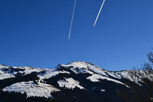 Aschau, Alpių, Žiema, Dangus, Vaizdas, Kalnai