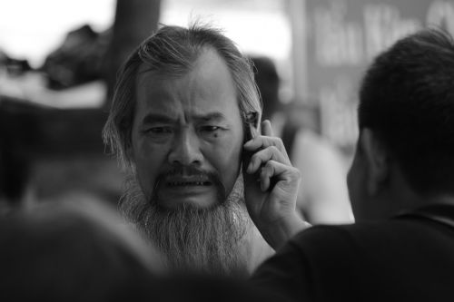 Asija, Vietnamas, Išmanusis Telefonas, Vyras