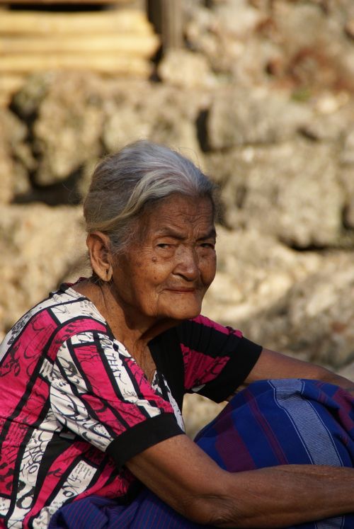 Asija,  Indonezija,  Moteris,  Senas,  Močiutė