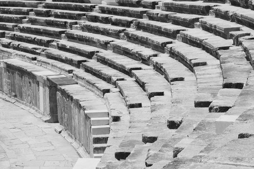 Aspendos,  Teatras,  Duomenys,  Turkija,  Istorija,  Senovės Laikai,  Architektūra