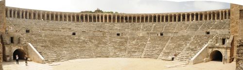 Aspendos, Romėnų Teatras, Turkija, Gladiatorius