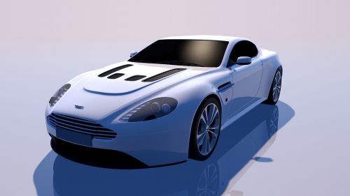 Aston, Martinas, Laimėti, Sportinė Mašina, Baltas Kambarys, Automatinis, Automobilis, Kontūras, Metalinis, Saulės Atspindžiai, Šešėlis, Vienspalvis, 3D, 3D Modelis, Kompiuterinė Grafika, Mašina, 3D Vizualizacija, Atvaizdavimas, Baigti, Aston Martin Vantage, Britų Automobiliai