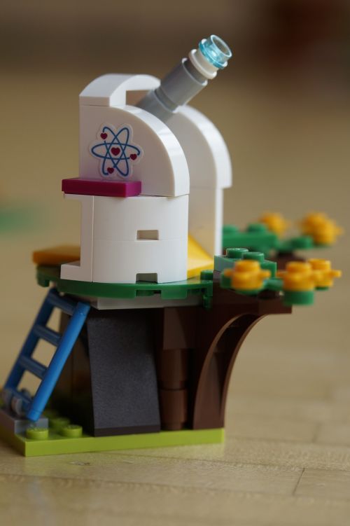 Astronomijos Observatorija, Planetariumas, Lego, Vaikai, Žaislai, Žaisti, Statybiniai Blokai, Spalvinga, Vaikas, Lego Statyti, Lego Akmenys, Lego Blokai, Vaikų Kambarys, Teleskopas
