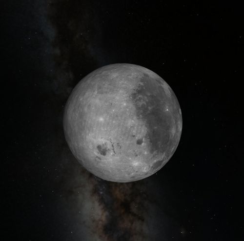 Astronomija,  Mėnulis,  Dangus,  Be Honoraro Mokesčio