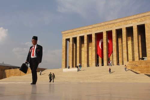 Atatürk, Mauzoliejus, Palengvėjimas, Sienų Reljefas, Laiptai, Ankara, Turkija