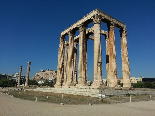 Athena, Stulpeliai, Senovės