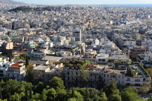 Atėnas, Artimas Atsiskaitymas, Pietus Europietis Didelis Miestas