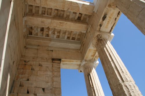 Atėnas,  Graikija,  Akropolis,  Griuvėsiai,  Atėnų Graikijos Akropolis