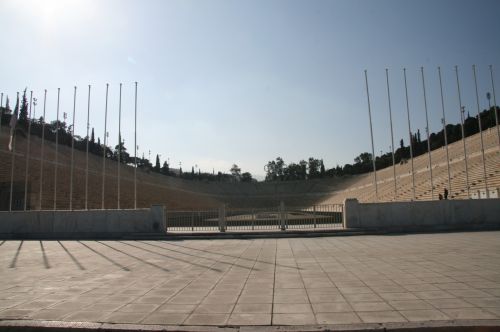 Atėnas,  Graikija,  Olimpinis,  Stadionas,  Atėnų Graikijos Olimpinis Stadionas