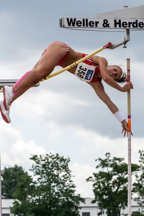 Lengvoji Atletika, Pole Vault, Sportas, Junior Gala Manheimas