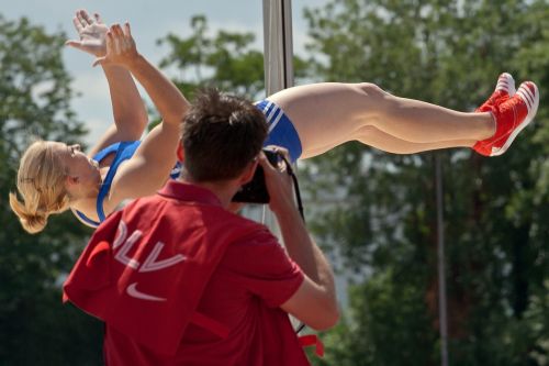 Lengvoji Atletika, Pole Vault, Sportas, Junior Gala Manheimas