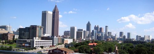 Atlanta,  Centro,  Midtown,  Panorama,  Miesto Panorama,  Gruzija,  Dangoraižiai,  Didmiestis,  Metropolis,  Jungtinės Valstijos,  Miesto,  Miestas