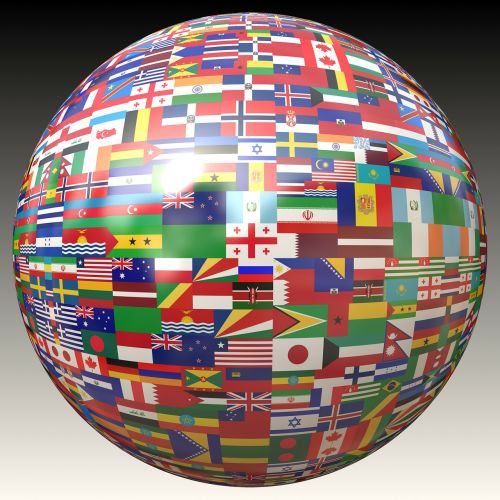 Atlasas, Žemė, Vėliavos, Vėliava, Visuotinis, Globalizacija, Gaublys, Žemynai, Šalis, Valstybė, Amerikos Valstijos, Pasaulis, Erdvė, Pasaulio Žvilgsnis