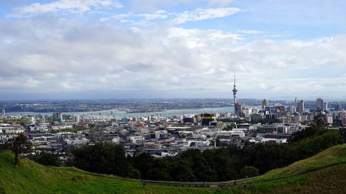 Auckland, Skytower, Naujoji Zelandija, Architektūra, Dangoraižis, Didelis Miestas