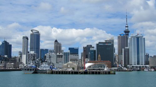Auckland, Naujoji Zelandija, Miestas, Bokštas, Architektūra, Panorama, Kelionė, Uostas